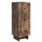Dulap cu sertare Stejar fumuriu 33 x 34,5 x 90 cm GartenMobel Dekor