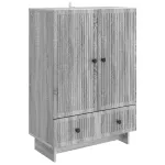 Bufet Sonoma gri 66 x 34,5 x 95 cm Lemn prelucrat GartenMobel Dekor