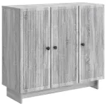 Bufet Sonoma gri 89 x 34,5 x 80 cm Lemn prelucrat GartenMobel Dekor