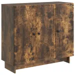 Bufet Stejar fumuriu 89 x 34,5 x 80 cm Lemn prelucrat GartenMobel Dekor