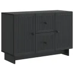 Bufet cu sertar Negru 89 x 34,5 x 60 cm Lemn prelucrat GartenMobel Dekor