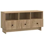 Cabinet TV Stejar Artizanal 102 x 34,5 x 50 cm Lemn prelucrat GartenMobel Dekor