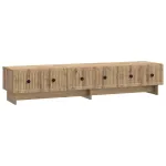 Cabinet TV Stejar Artizanal 147 x 34,5 x 30 cm Lemn prelucrat GartenMobel Dekor