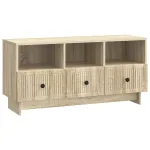 Cabinet TV Stejar Sonoma 102 x 34,5 x 50 cm Lemn prelucrat GartenMobel Dekor