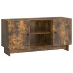 Cabinet TV Stejar fumuriu 102 x 34,5 x 50 cm Lemn compozit GartenMobel Dekor