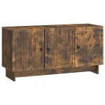 Cabinet TV Stejar fumuriu 99 x 34,5 x 50 cm Lemn prelucrat GartenMobel Dekor