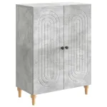 Bufet Gri Beton 66 x 34,5 x 90 cm Lemn prelucrat GartenMobel Dekor