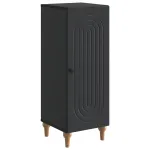 Bufet Negru 33 x 34,5 x 90 cm Lemn prelucrat GartenMobel Dekor