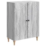 Bufet Sonoma gri 66 x 34,5 x 90 cm Lemn prelucrat GartenMobel Dekor