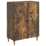 Bufet Stejar fumuriu 66 x 34,5 x 90 cm Lemn prelucrat GartenMobel Dekor