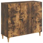 Bufet Stejar fumuriu 89 x 34,5 x 80 cm Lemn prelucrat GartenMobel Dekor