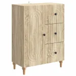 Bufet cu sertar Stejar Sonoma 66 x 34,5 x 90 cm Lemn prelucrat GartenMobel Dekor