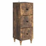 Dulap cu sertare Stejar fumuriu 33 x 34,5 x 90 cm GartenMobel Dekor