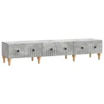 Cabinet TV Gri Beton 147 x 34,5 x 30 cm Lemn prelucrat GartenMobel Dekor