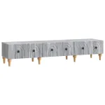 Cabinet TV Sonoma gri 147 x 34,5 x 30 cm Lemn prelucrat GartenMobel Dekor
