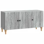 Cabinet TV Sonoma gri 99 x 34,5 x 50 cm Lemn prelucrat GartenMobel Dekor