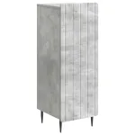 Bufet Gri Beton 34,5 x 33 x 92 cm Lemn prelucrat GartenMobel Dekor