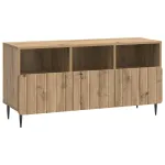 Cabinet TV Stejar Artizanal 102 x 34,5 x 50 cm Lemn prelucrat GartenMobel Dekor