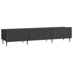 Cabinet TV cu sertar Negru 147 x 34,5 x 32 cm Lemn prelucrat GartenMobel Dekor
