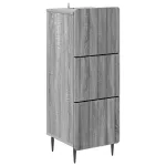 Dulap cu sertare Sonoma gri 33 x 34,5 x 92 cm Lemn prelucrat GartenMobel Dekor