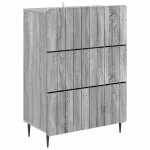 Dulap cu sertare Sonoma gri 66 x 34,5 x 92 cm Lemn prelucrat GartenMobel Dekor
