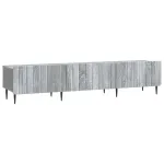 Cabinet TV Sonoma gri 147 x 34,5 x 32 cm Lemn prelucrat GartenMobel Dekor