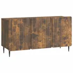 Cabinet TV Stejar fumuriu 99 x 34,5 x 52 cm Lemn prelucrat GartenMobel Dekor