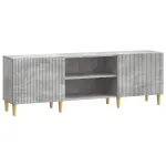 Cabinet TV Gri Beton 150 x 31 x 50 cm Lemn prelucrat GartenMobel Dekor