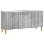 Cabinet TV Gri Beton 99 x 34,5 x 50 cm Lemn prelucrat GartenMobel Dekor
