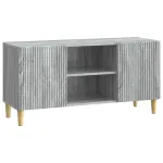 Cabinet TV Sonoma gri 102 x 34,5 x 50 cm Lemn prelucrat GartenMobel Dekor