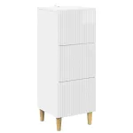 Dulap cu sertare Alb foarte lucios 33 x 34,5 x 90 cm GartenMobel Dekor