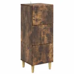 Dulap cu sertare Stejar fumuriu 33 x 34,5 x 90 cm GartenMobel Dekor
