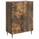 Bufet Stejar fumuriu 66 x 34,5 x 89,5 cm Lemn prelucrat GartenMobel Dekor