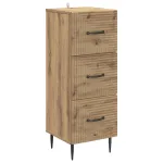 Dulap cu sertare Stejar Artizanal 33 x 34,5 x 89,5 cm GartenMobel Dekor