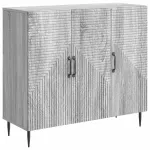 Bufet Sonoma gri 89 x 34,5 x 80 cm Lemn prelucrat GartenMobel Dekor