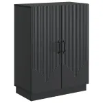Bufet Negru 66 x 34,5 x 87 cm Lemn prelucrat GartenMobel Dekor