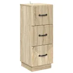Dulap cu sertare Stejar Sonoma 33 x 34,5 x 87 cm Lemn prelucrat GartenMobel Dekor