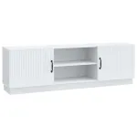 Cabinet TV Alb 150 x 31 x 47 cm Lemn prelucrat GartenMobel Dekor