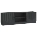Cabinet TV Negru 150 x 31 x 47 cm Lemn prelucrat GartenMobel Dekor