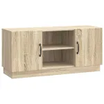 Cabinet TV Stejar Sonoma 102 x 34,5 x 47 cm Lemn prelucrat GartenMobel Dekor