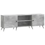 Cabinet TV Gri Beton 150 x 31 x 50 cm Lemn prelucrat GartenMobel Dekor