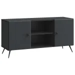 Cabinet TV Negru 102 x 34,5 x 50 cm Lemn prelucrat GartenMobel Dekor