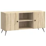 Cabinet TV Stejar Sonoma 102 x 34,5 x 50 cm Lemn prelucrat GartenMobel Dekor