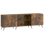 Cabinet TV Stejar fumuriu 150 x 31 x 50 cm Lemn prelucrat GartenMobel Dekor