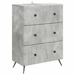 Dulap cu sertare Gri Beton 66 x 34,5 x 90 cm Lemn prelucrat GartenMobel Dekor