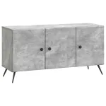 Cabinet TV Gri Beton 99 x 34,5 x 50 cm Lemn prelucrat GartenMobel Dekor