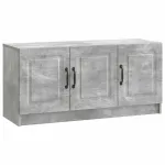 Cabinet TV Gri Beton 99 x 34,5 x 47 cm Lemn prelucrat GartenMobel Dekor
