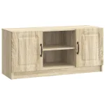 Cabinet TV Stejar Sonoma 102 x 34,5 x 47 cm Lemn prelucrat GartenMobel Dekor