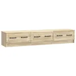 Cabinet TV Stejar Sonoma 147 x 34,5 x 27 cm Lemn prelucrat GartenMobel Dekor