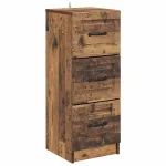 Dulap cu sertare Lemn vechi 33 x 34,5 x 87 cm Lemn prelucrat GartenMobel Dekor